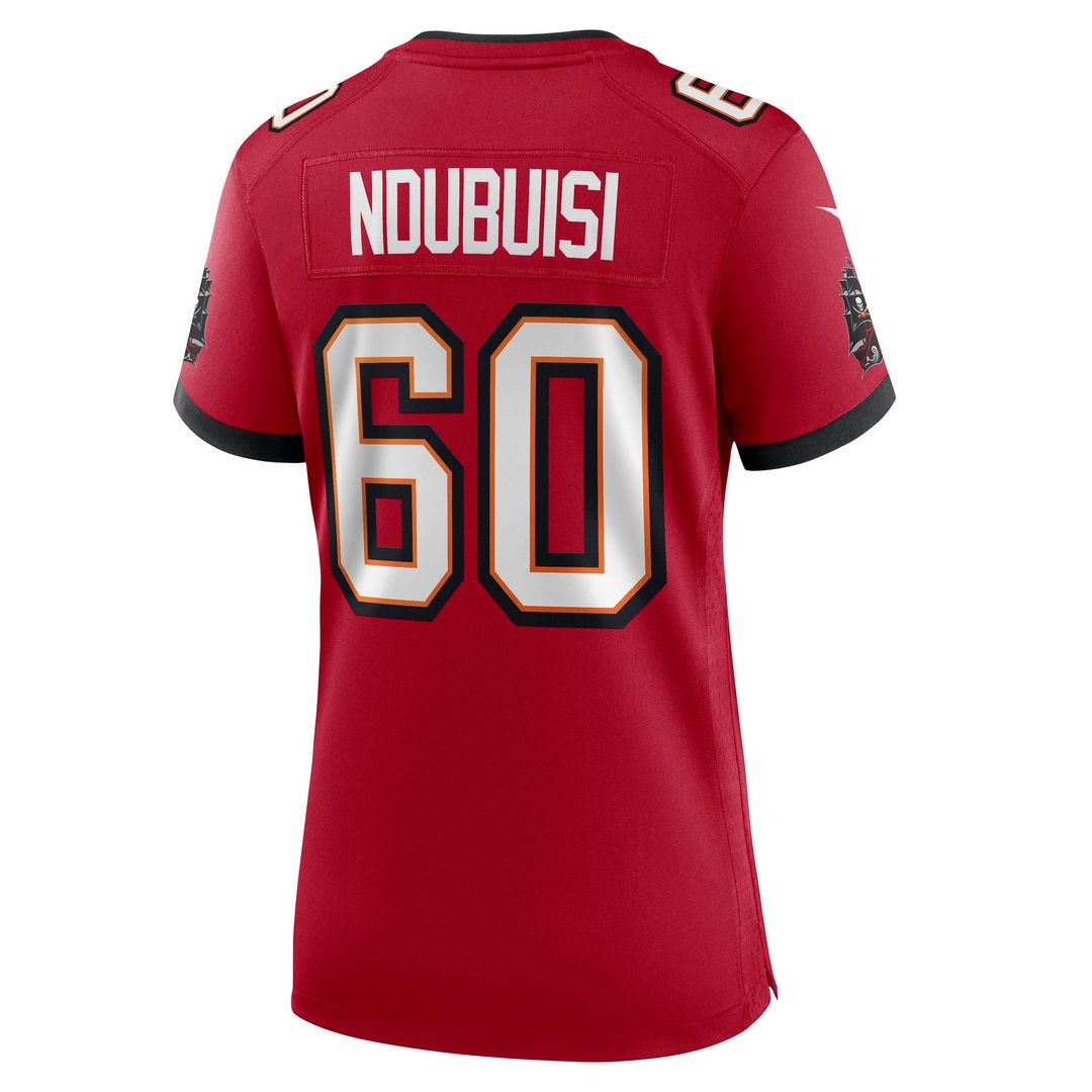 Haggai Ndubuisi Tampa Bay Buccaneers Nike Women's Team Game Jersey - Red