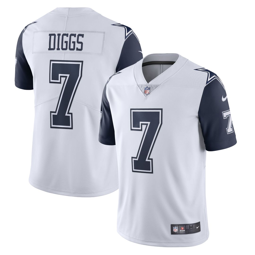 Trevon Diggs Dallas Cowboys Nike Alternate Vapor Limited Jersey - Navy