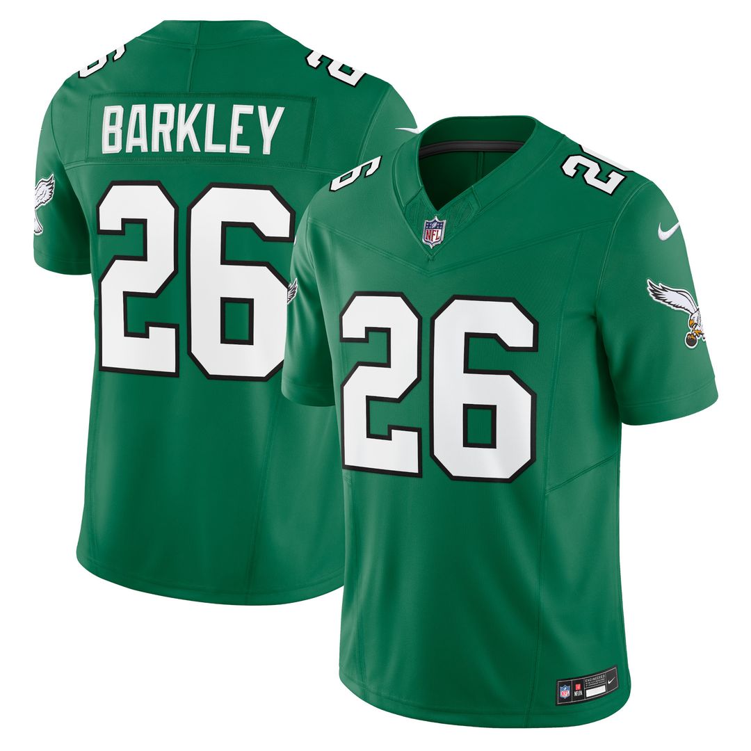 Saquon Barkley Philadelphia Eagles Nike  Vapor F.U.S.E. Limited Jersey - White