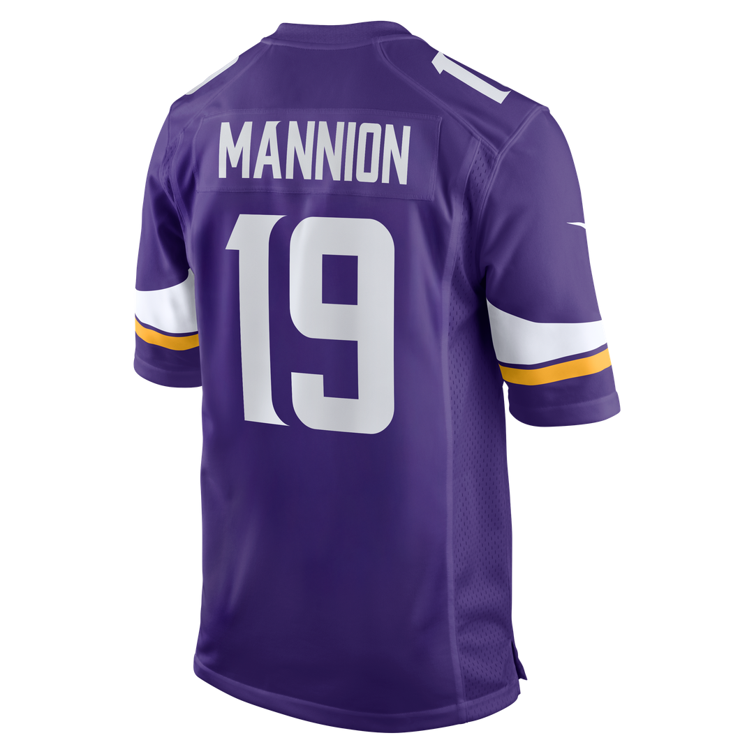 Sean Mannion Minnesota Vikings Nike  Game Jersey -  Purple