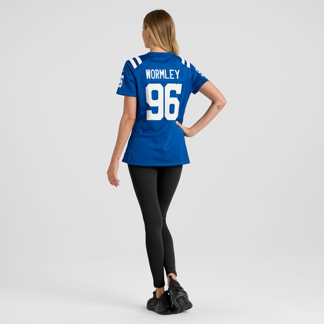 Chris Wormley Indianapolis Colts Nike Women's Team Game Jersey -  Royal