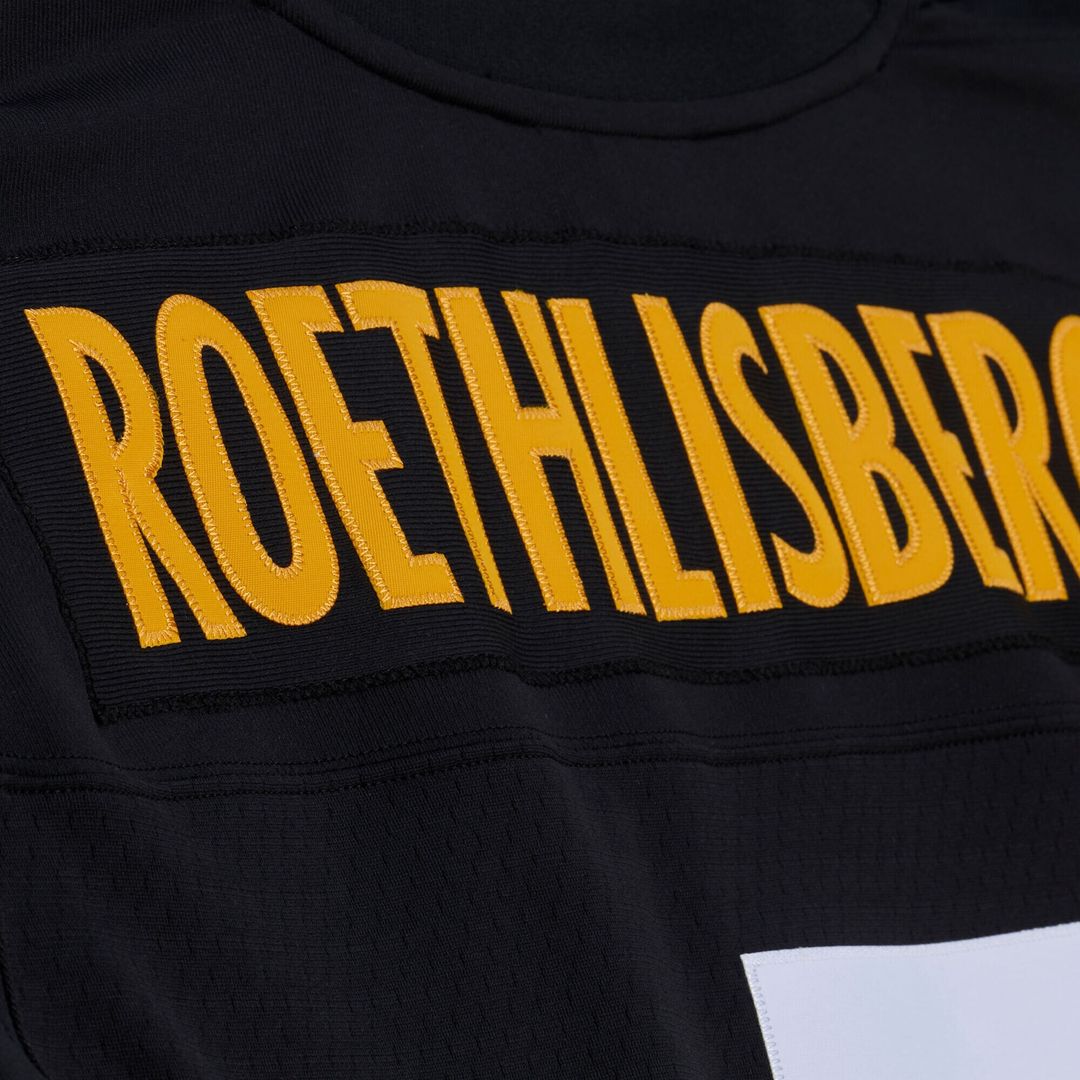 Ben Roethlisberger Pittsburgh Steelers Mitchell & Ness 2004 Big & Tall Legacy Retired Player Jersey - Black