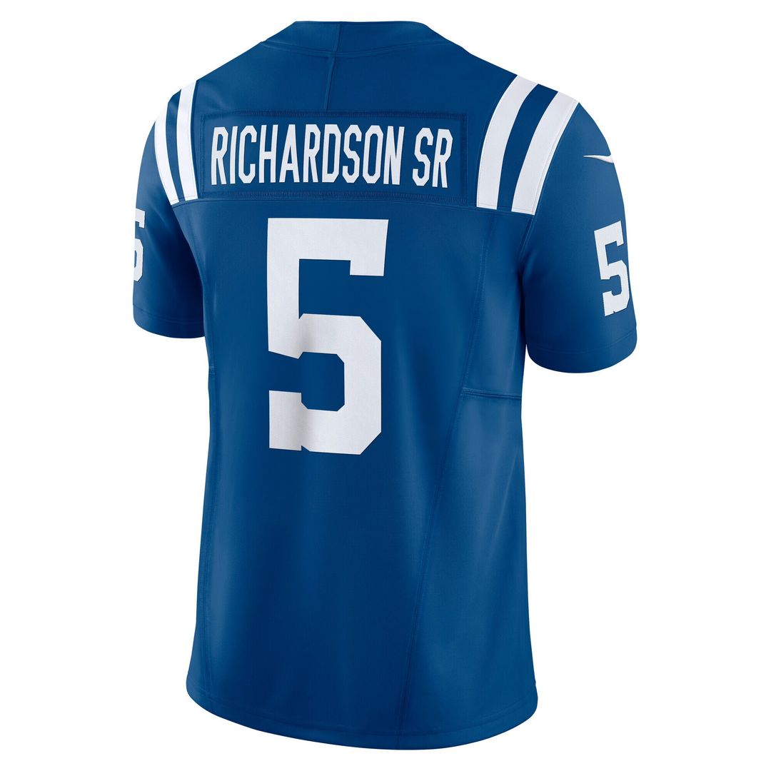 Anthony Richardson Sr. Indianapolis Colts Nike Vapor F.U.S.E. Limited Jersey - Royal
