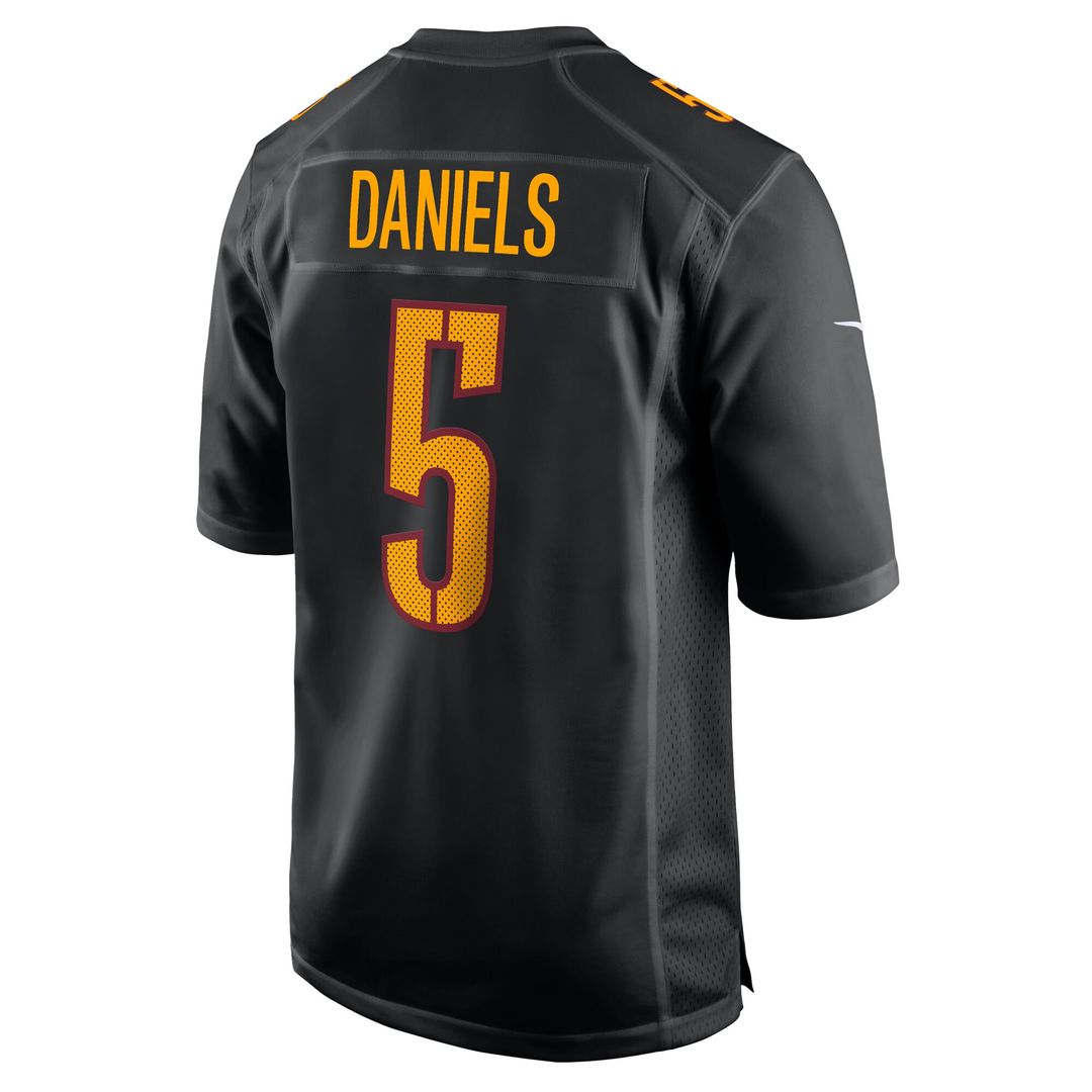 Jayden Daniels Washington Commanders Nike Fashion Jersey - Tundra White