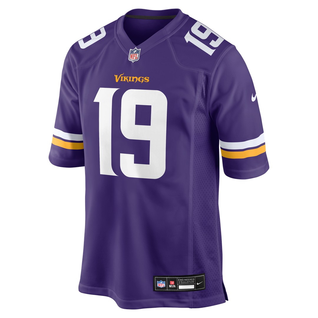Adam Thielen Minnesota Vikings Nike Game Jersey - Purple