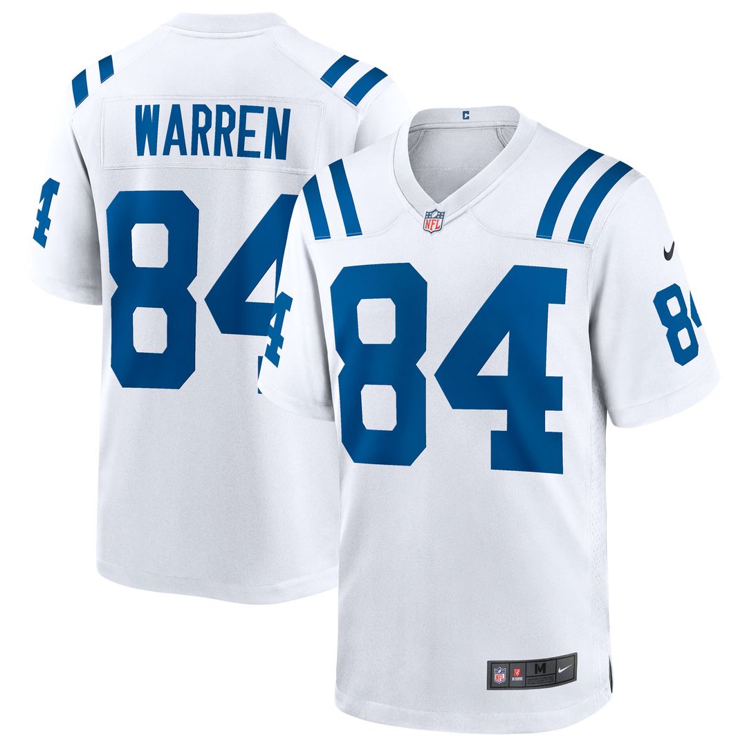 Tyler Warren Indianapolis Colts Nike Team Game Jersey - Royal