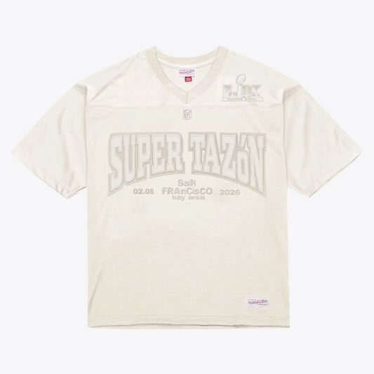 Bad Bunny x Super Tazón Cream Bad Bunny Legacy Jersey