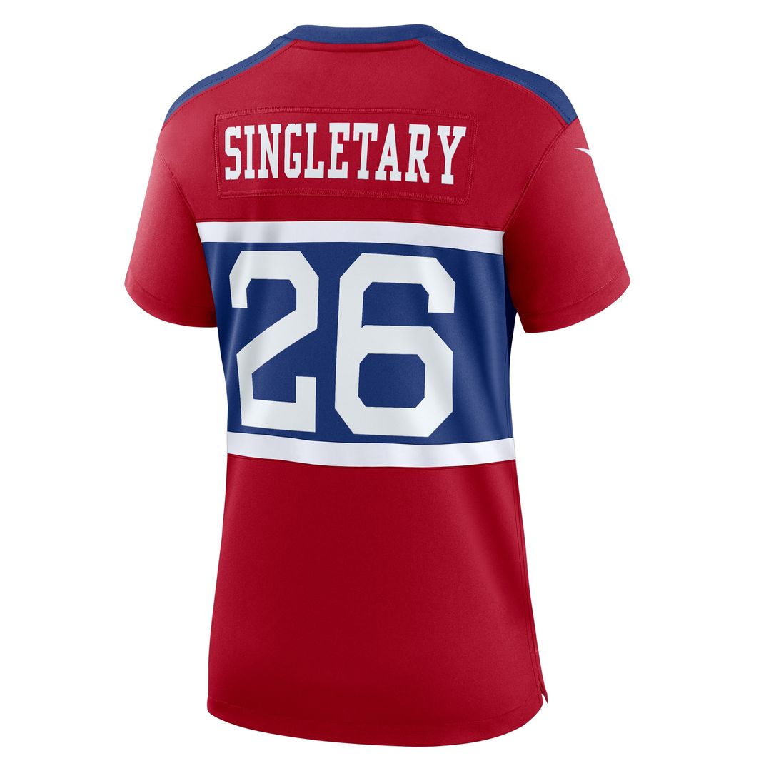 Devin Singletary New York Giants Nike Women's  Game Jersey -  Royal