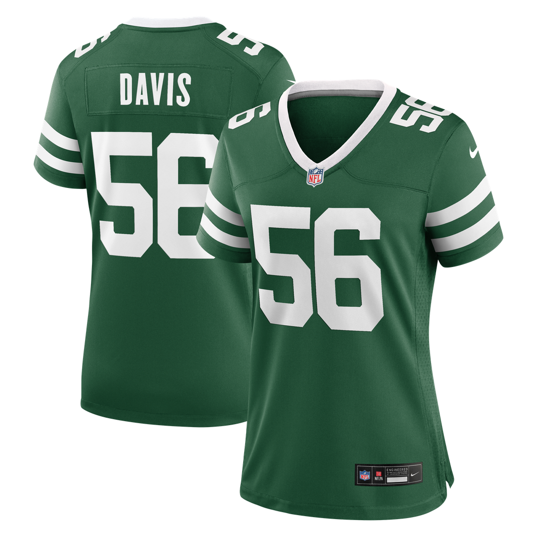 Demario Davis New York Jets Nike Women's Team Game Jersey - Legacy Green