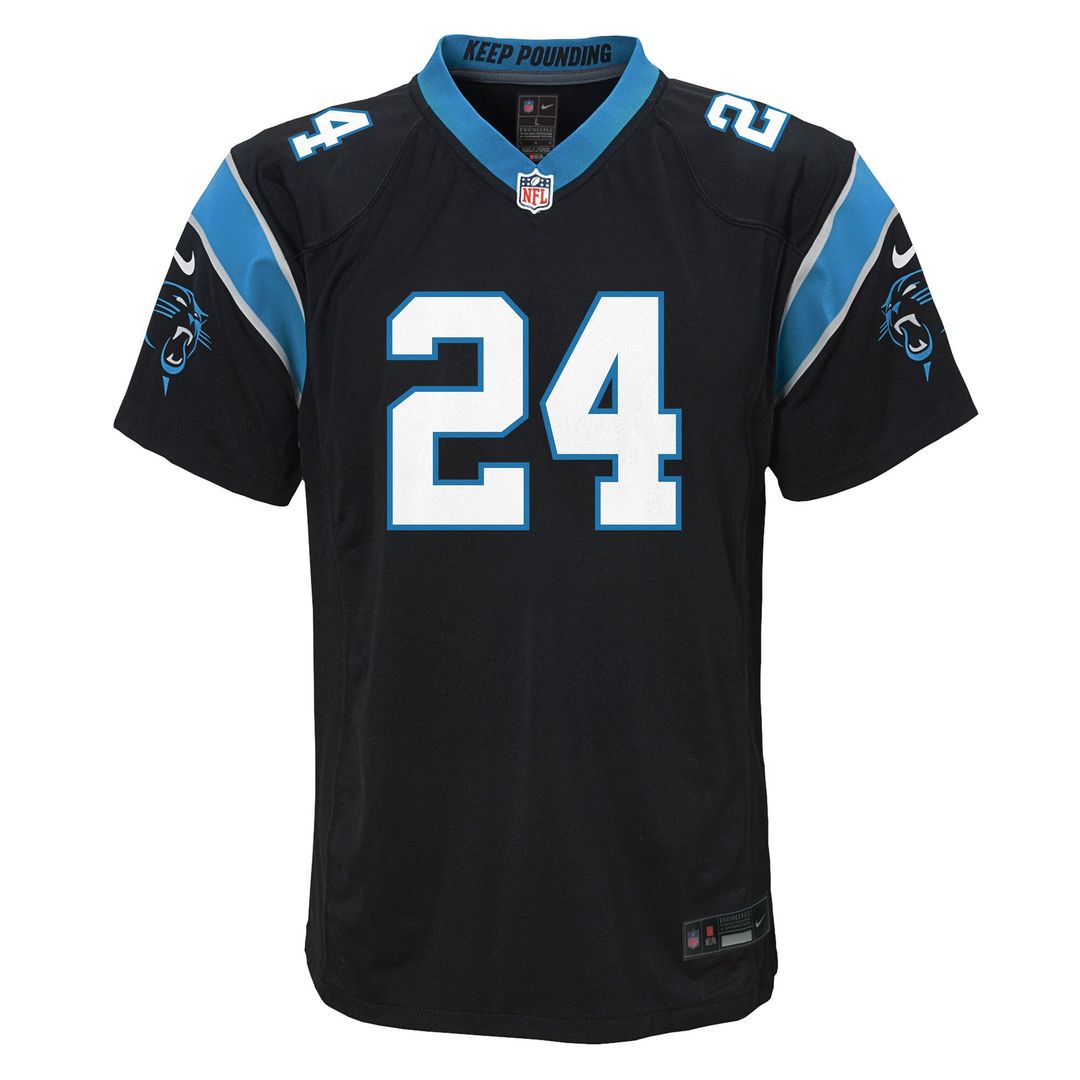 Jonathon Brooks Carolina Panthers Nike Youth Game Jersey - Black