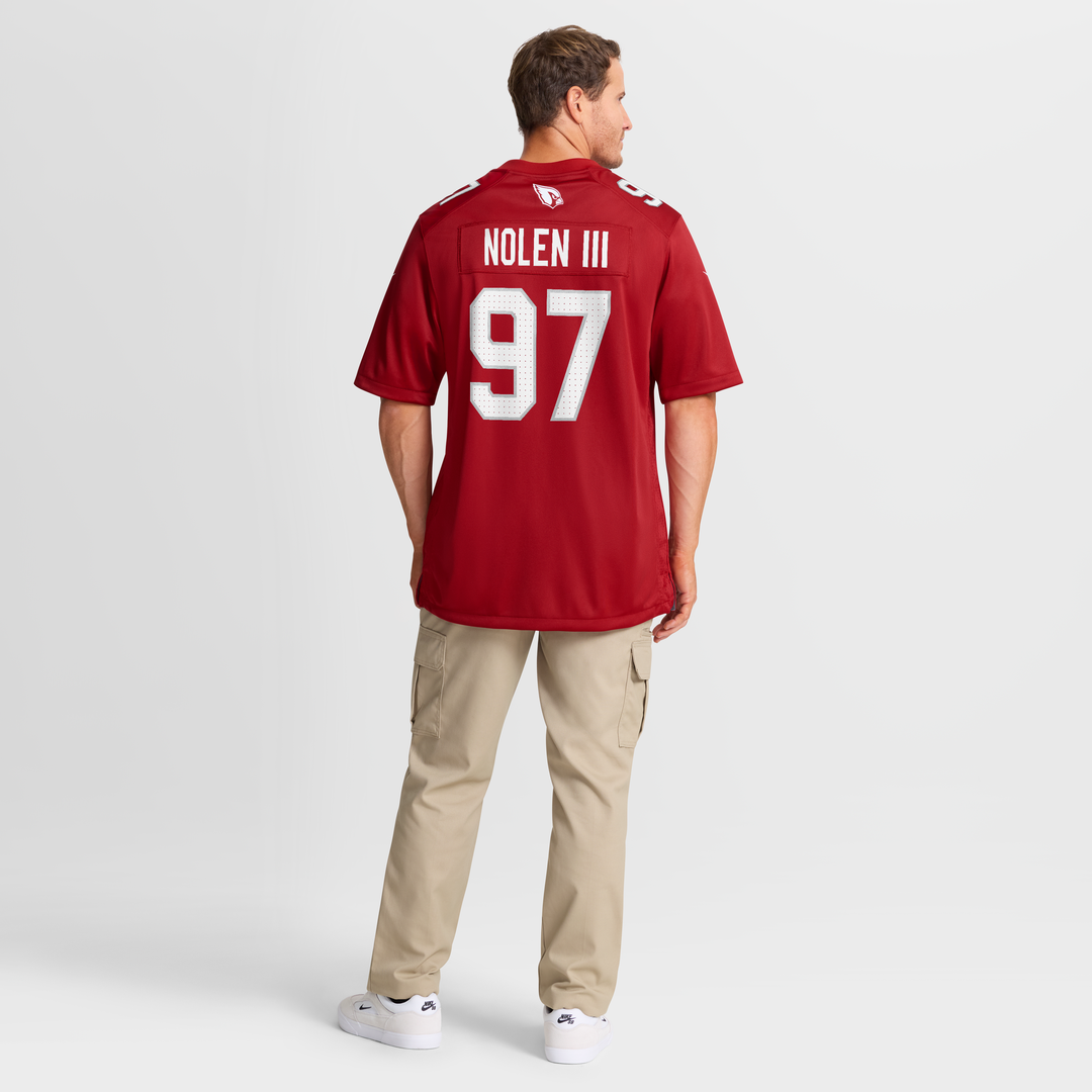 Walter Nolen Arizona Cardinals Nike Game Player Jersey - Cardinal