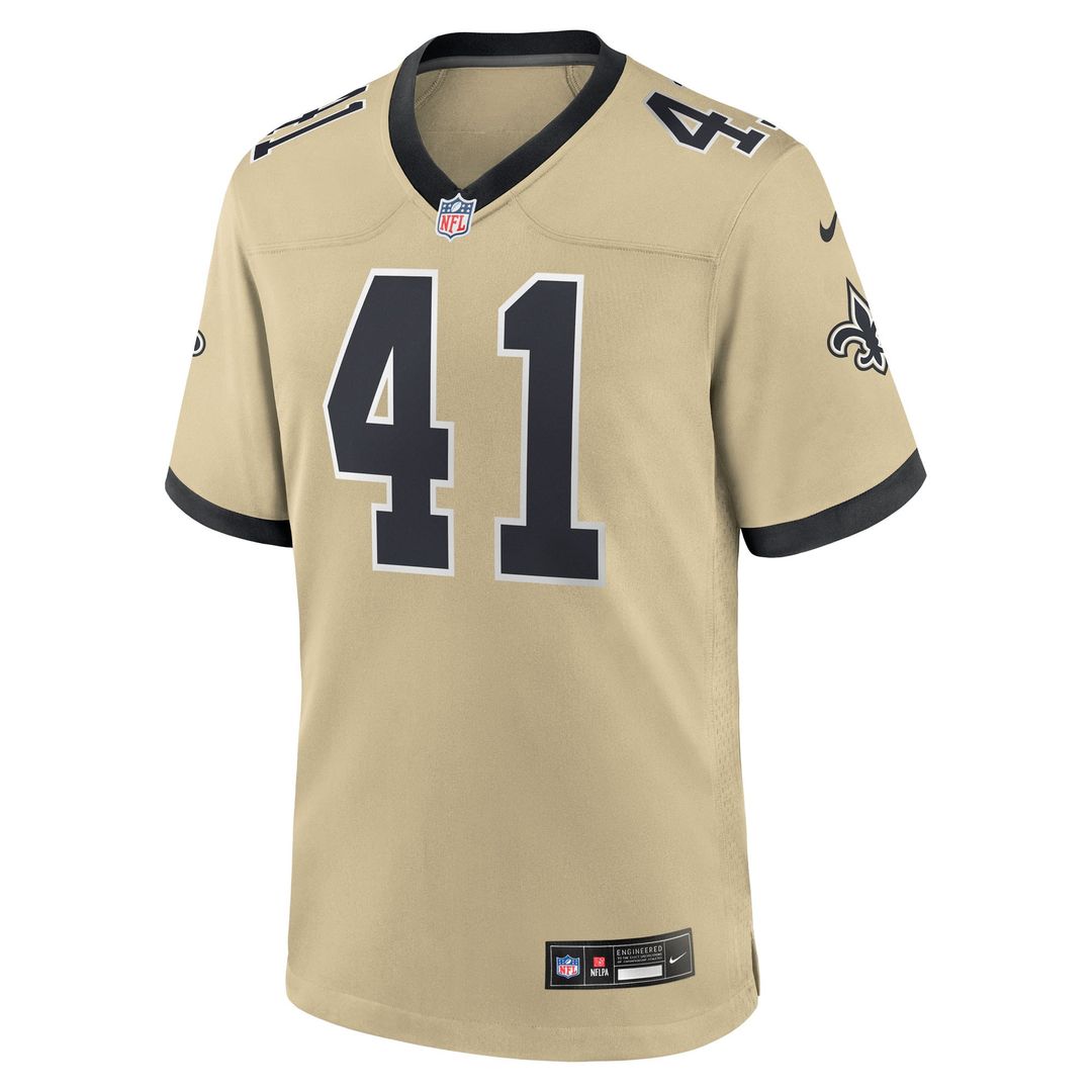 Alvin Kamara New Orleans Saints Nike Youth Game Jersey - Black