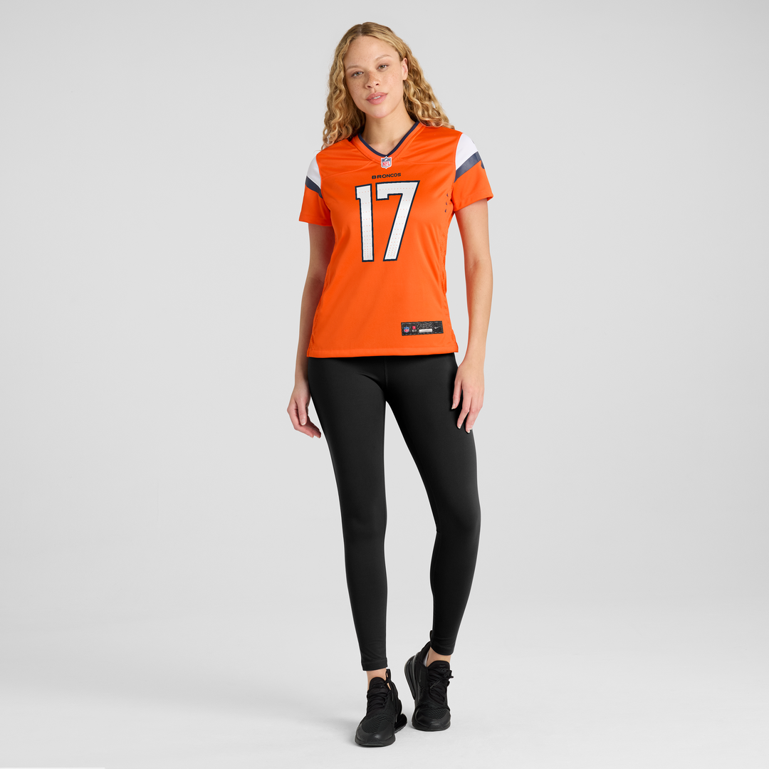 Lil'Jordan Humphrey Denver Broncos Nike Women's Team Game Jersey -  Orange
