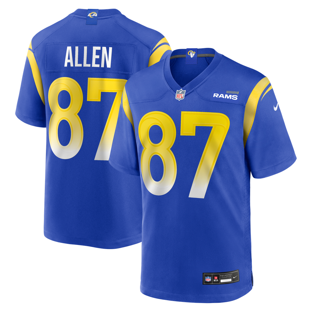 Davis Allen Los Angeles Rams Nike Home Game Jersey - Royal