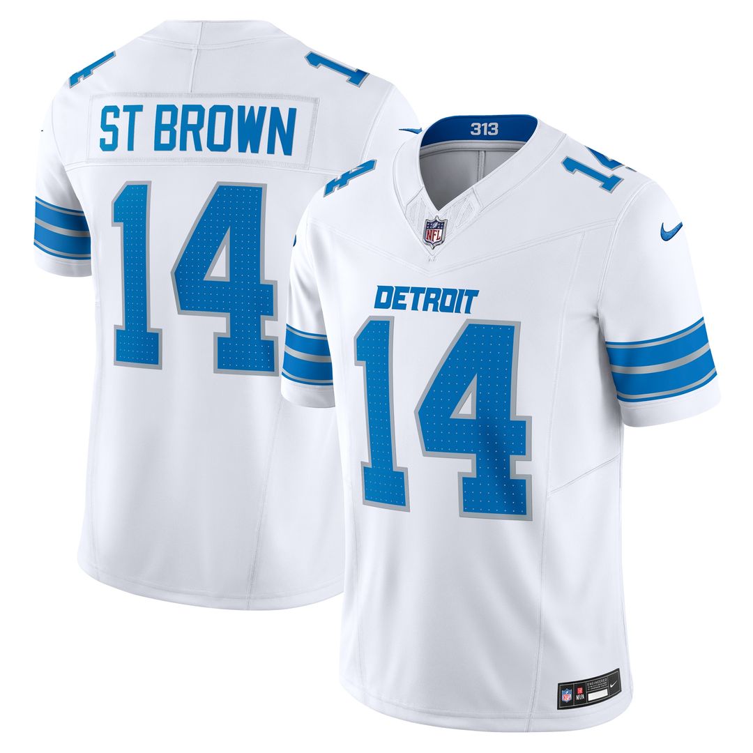 Amon-Ra St. Brown Detroit Lions Nike 2nd Alternate Vapor F.U.S.E. Limited Jersey - Black