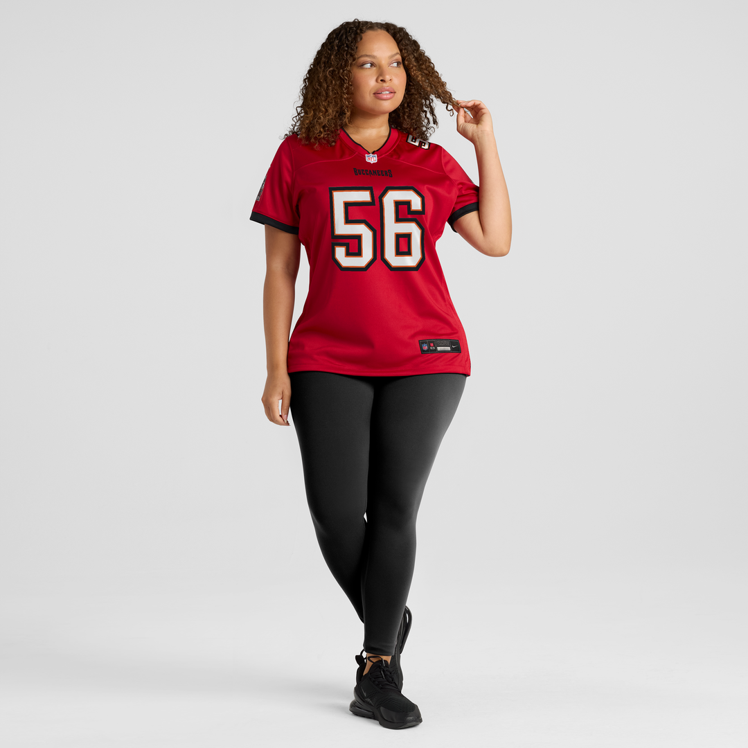 Benton Whitley Tampa Bay Buccaneers Nike Women's Team Game Jersey -  Red