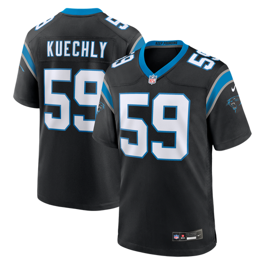Luke Kuechly Carolina Panthers Nike Team Game Jersey -  Black