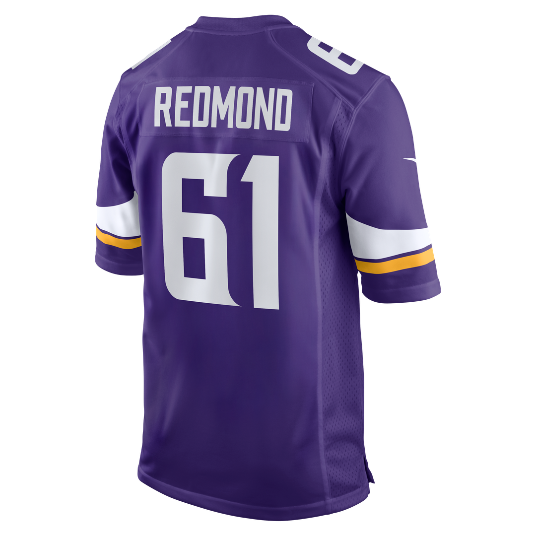 Jalen Redmond Minnesota Vikings Nike  Game Jersey -  Purple