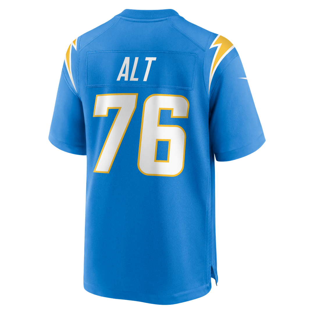 Joe Alt Los Angeles Chargers Nike  Player Game Jersey - Powder Blue