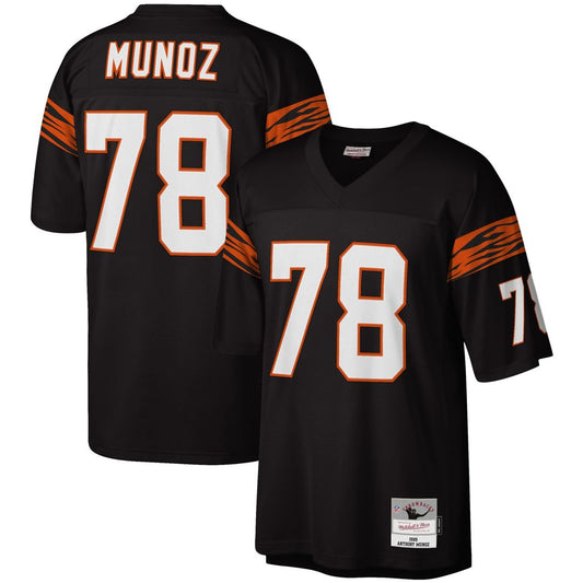 Anthony Muñoz Cincinnati Bengals Mitchell & Ness Legacy Replica Jersey - Black
