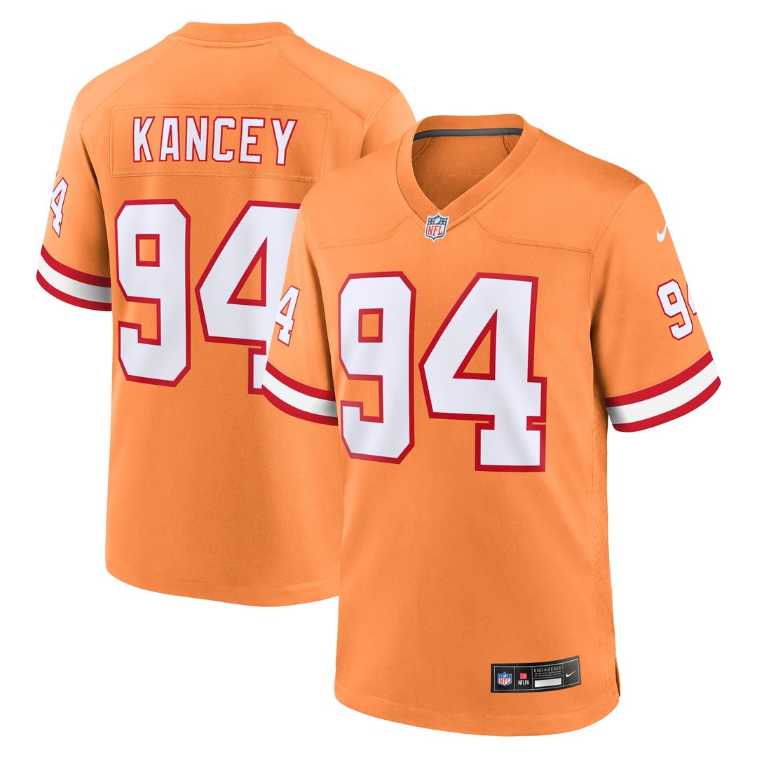 Calijah Kancey Tampa Bay Buccaneers Nike  Game Jersey -  White
