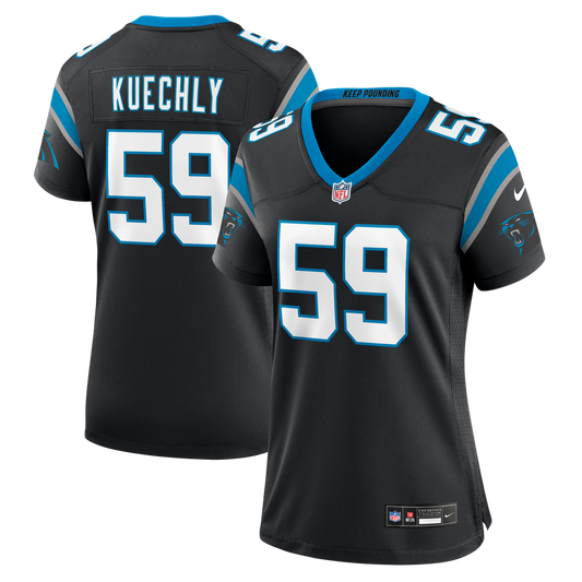 Luke Kuechly Carolina Panthers Nike Women's Team Game Jersey -  Black