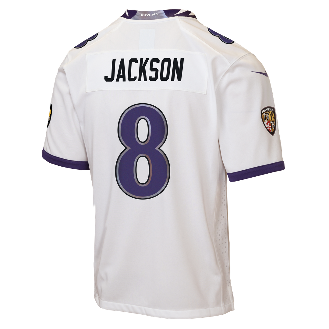 Lamar Jackson Baltimore Ravens Nike Youth Alternate Game Jersey - Black
