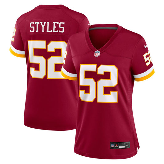 Sonny Styles Washington Commanders Nike Women's Game Jersey - Burgundy