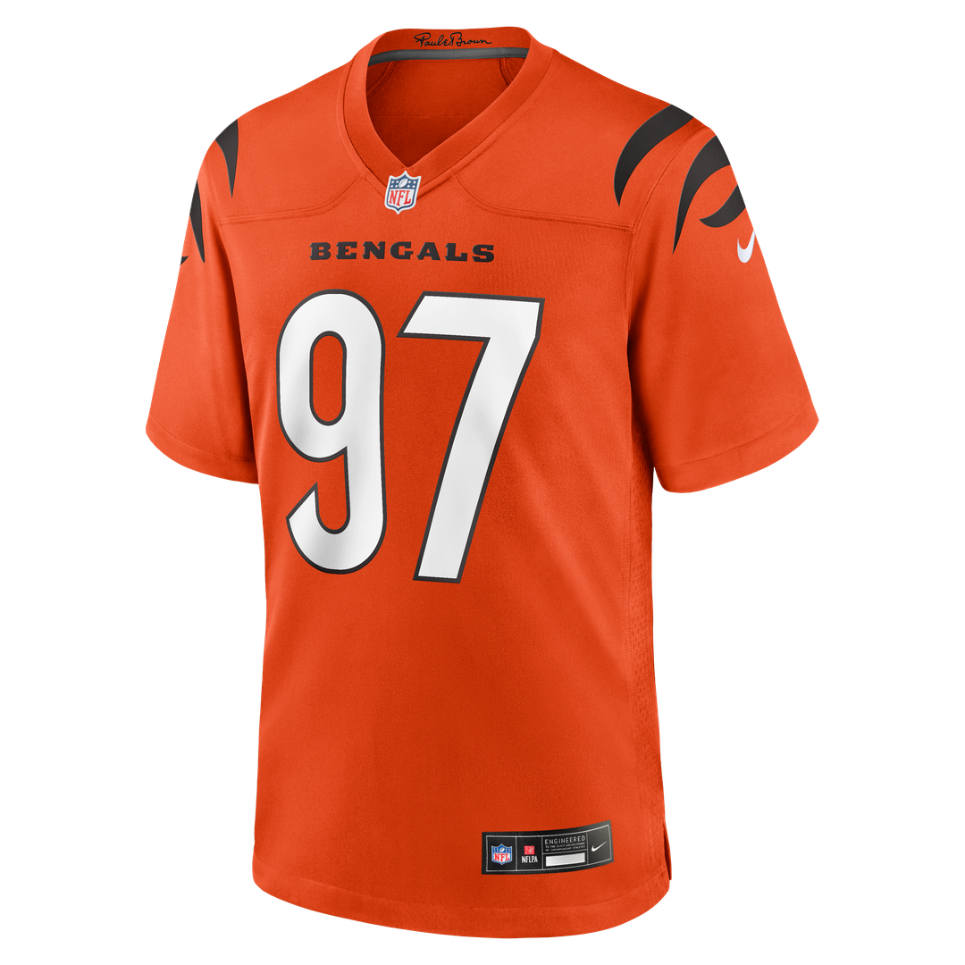Dexter Lawrence II Cincinnati Bengals Nike Game Jersey - Orange