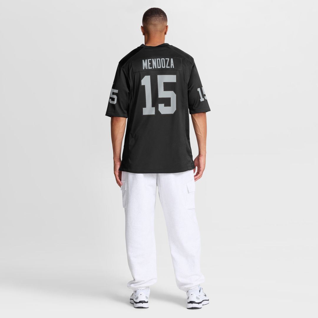 Fernando Mendoza Las Vegas Raiders Nike 2026 NFL Draft First Round Pick No. 1 Team Game Jersey - Black