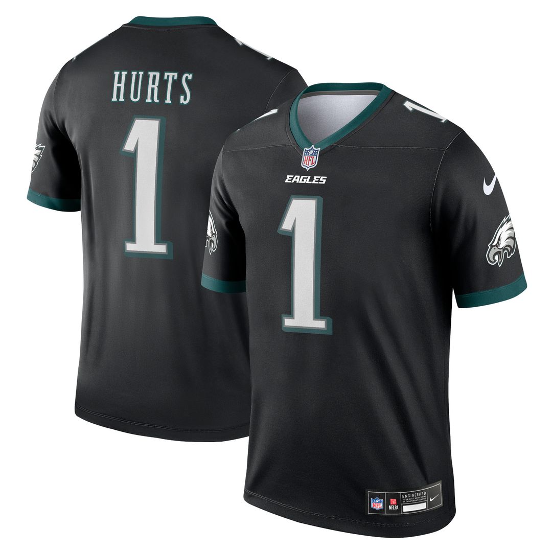 Jalen Hurts Philadelphia Eagles Nike Legend Player Performance Top - Kelly Green