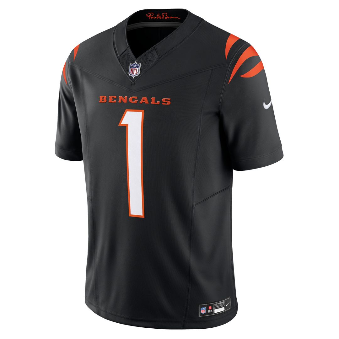 Ja'Marr Chase Cincinnati Bengals Nike Vapor F.U.S.E. Limited Jersey - Orange