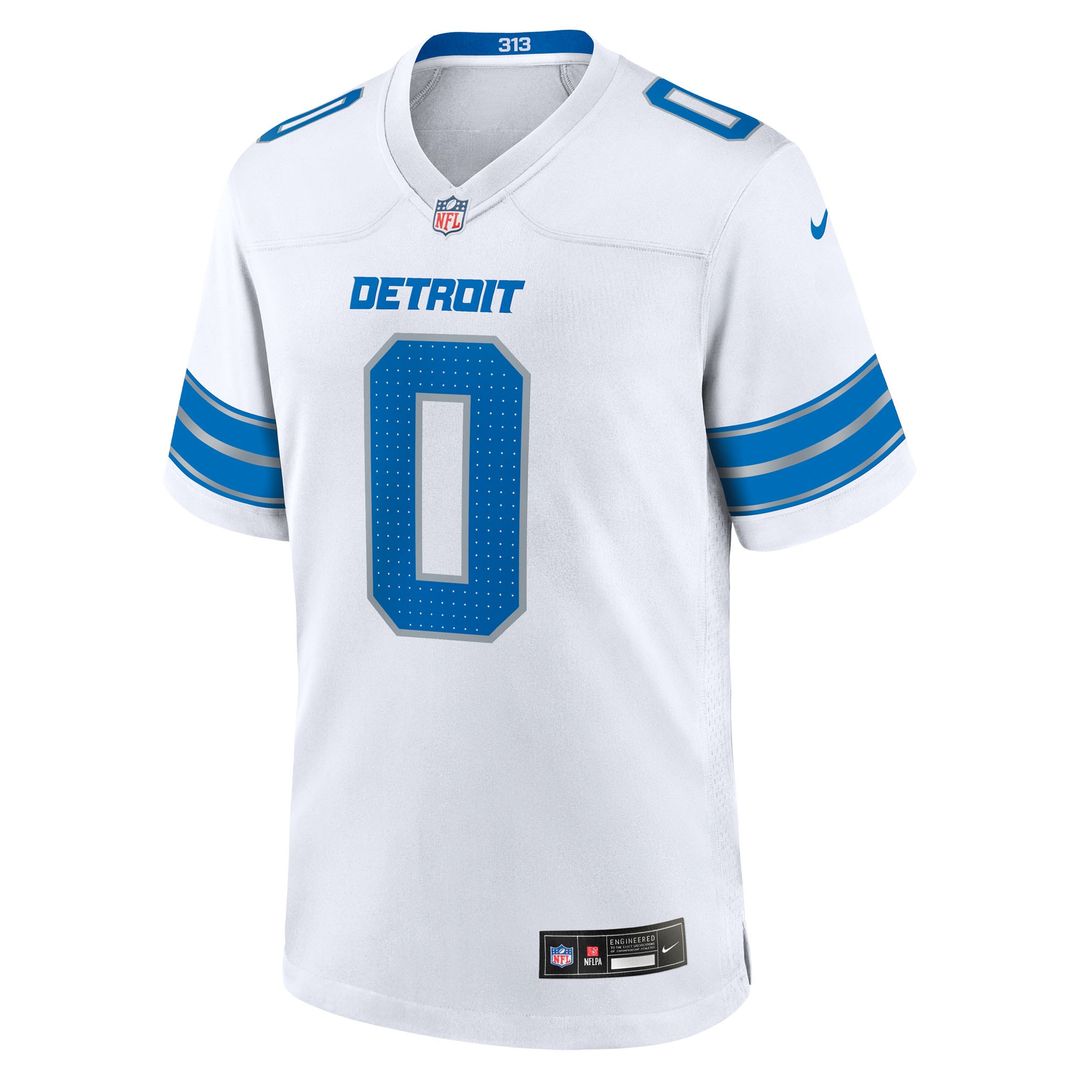 Jahmyr Gibbs Detroit Lions Nike Game Player Jersey - Blue
