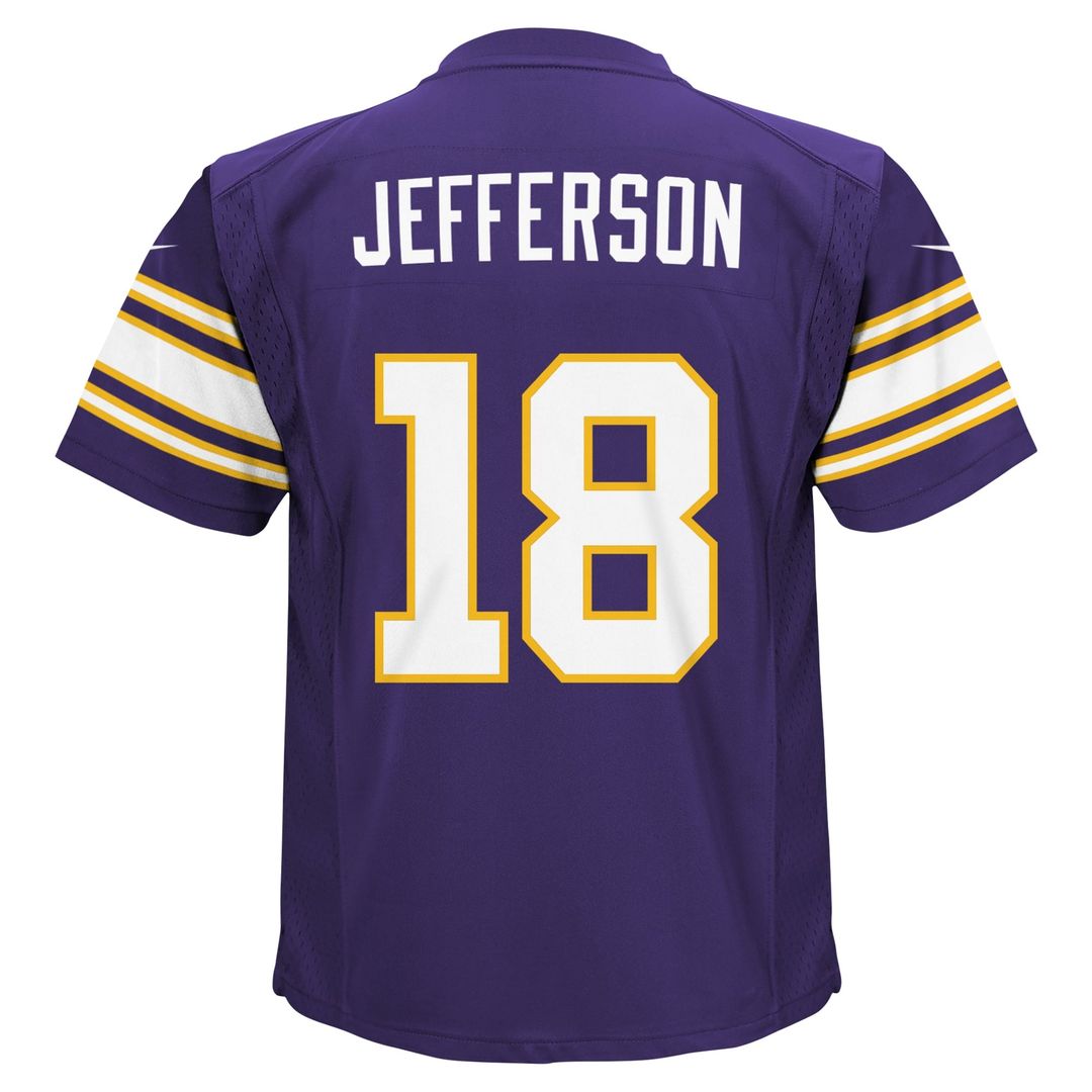 Justin Jefferson Minnesota Vikings Nike Toddler Alternate Game Jersey - Purple