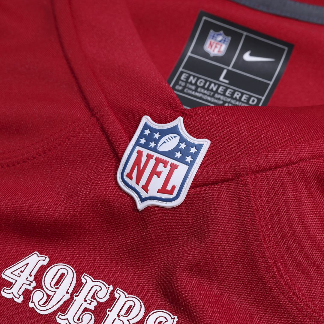 Jon Weeks San Francisco 49ers Nike Team Game Jersey -  Scarlet