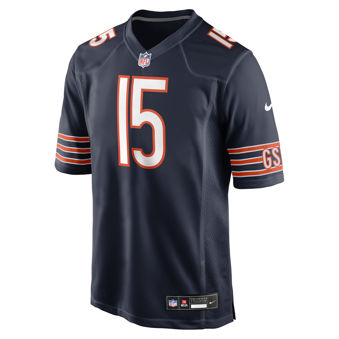 Rome Odunze Chicago Bears Nike  Player Game Jersey - Navy