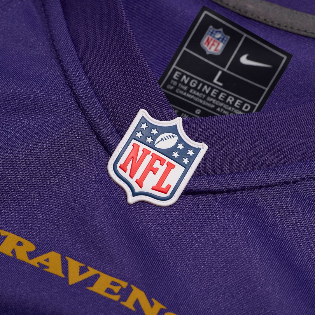 Lamar Jackson Baltimore Ravens Nike Alternate Game Jersey -  Black