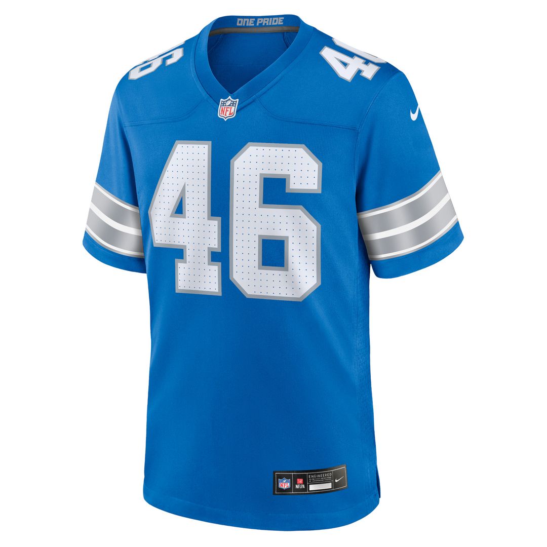 Jack Campbell Detroit Lions Nike White Game Jersey -  White