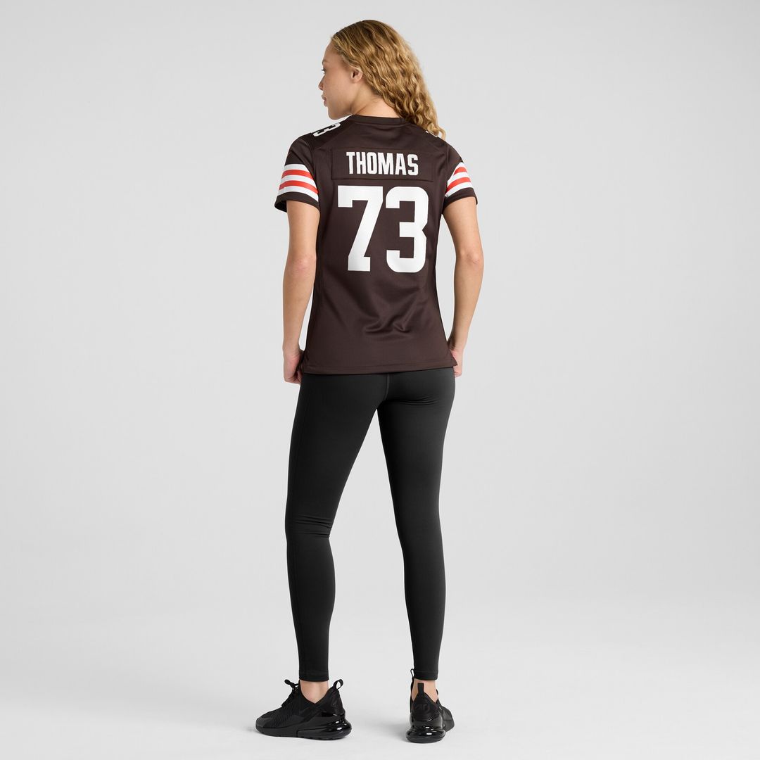 Joe Thomas Cleveland Browns Nike Women's Retired Game Player Jersey - Brown