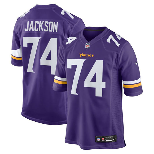 Donovan Jackson Minnesota Vikings Nike Game Player Jersey - Purple