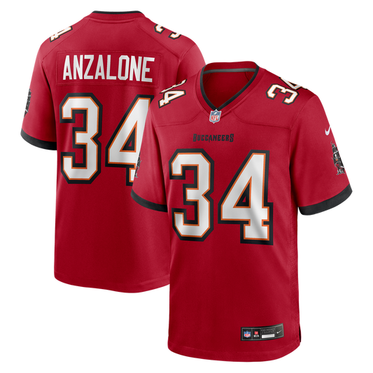 Alex Anzalone Tampa Bay Buccaneers Nike Team Game Jersey - Red