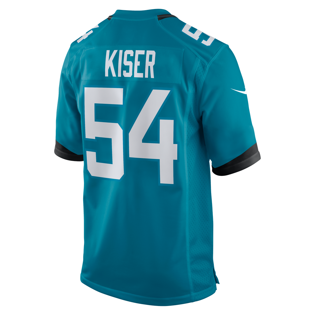 Jack Kiser Jacksonville Jaguars Nike Team Game Jersey -  Teal