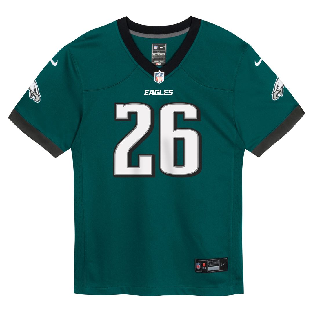 Saquon Barkley Philadelphia Eagles Nike Toddler Alternate Game Jersey - Kelly Green