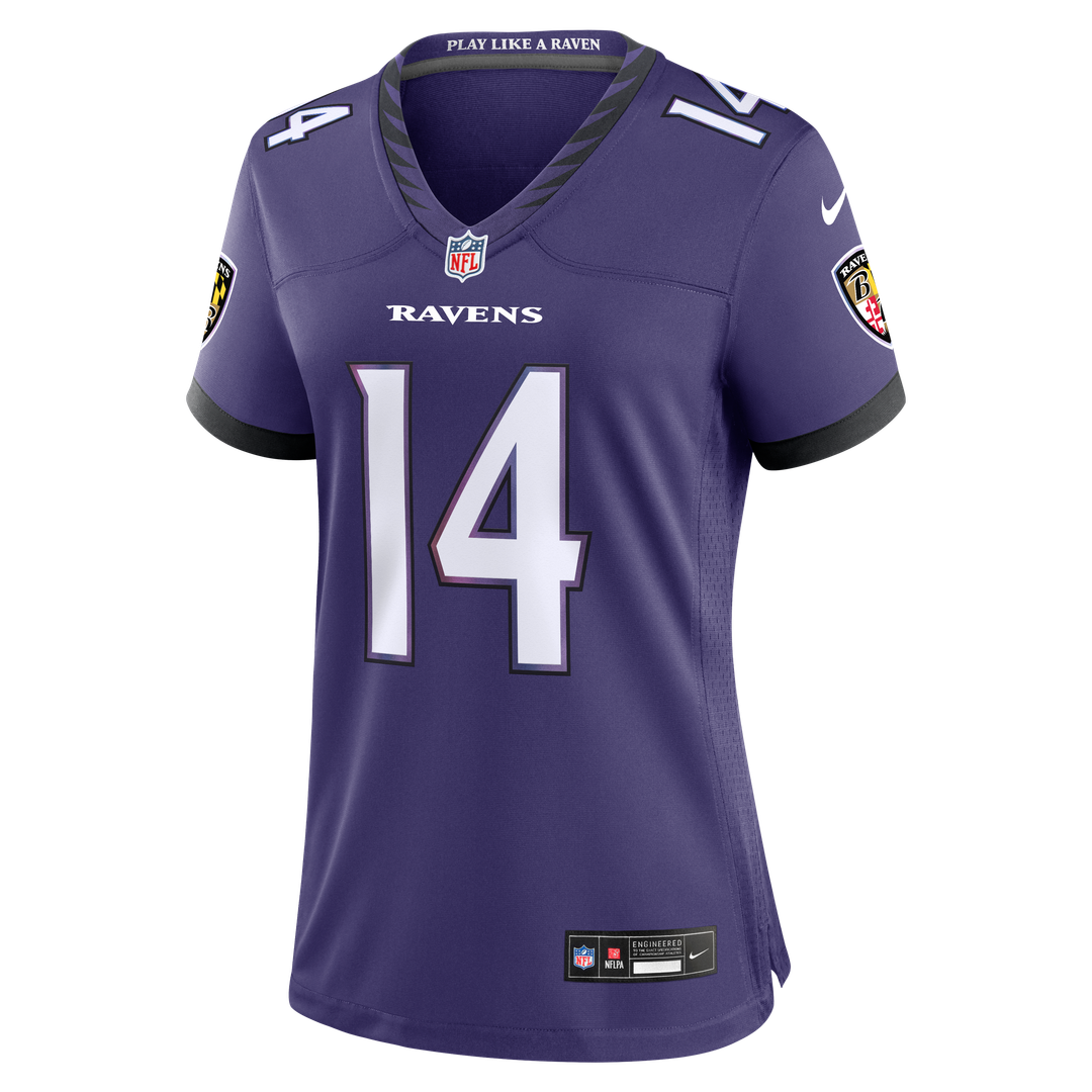 Kyle Hamilton Baltimore Ravens Nike Women's Team Game Jersey - Purple
