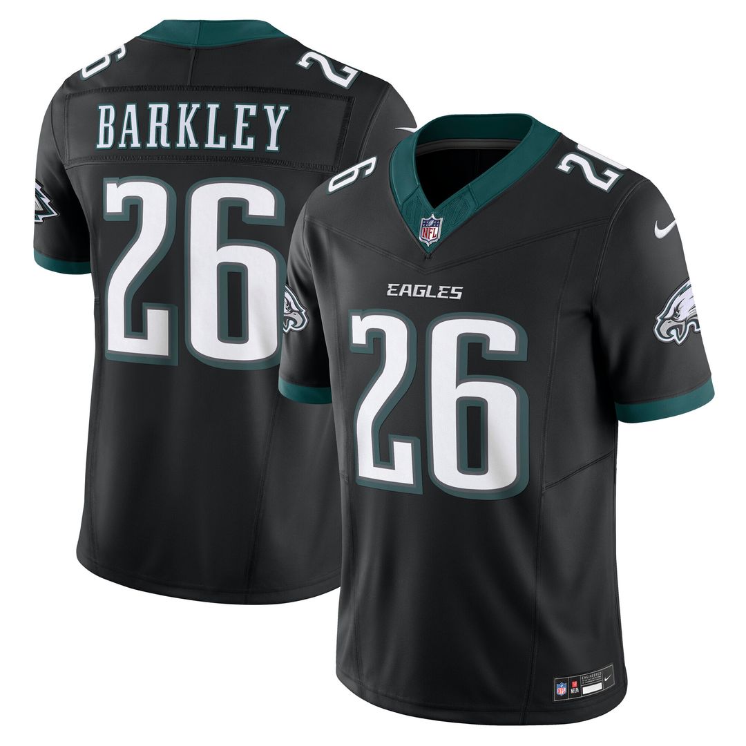 Saquon Barkley Philadelphia Eagles Nike Alternate Vapor F.U.S.E. Limited Jersey - Kelly Green