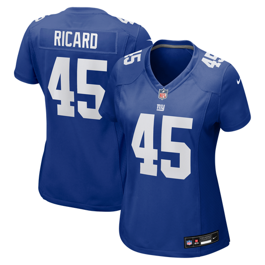 Patrick Ricard New York Giants Nike Women's Team Game Jersey -  Royal