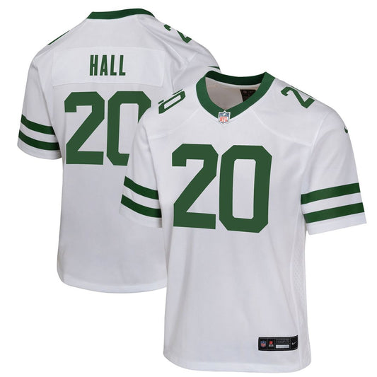 Breece Hall New York Jets Nike Youth Game Jersey - White