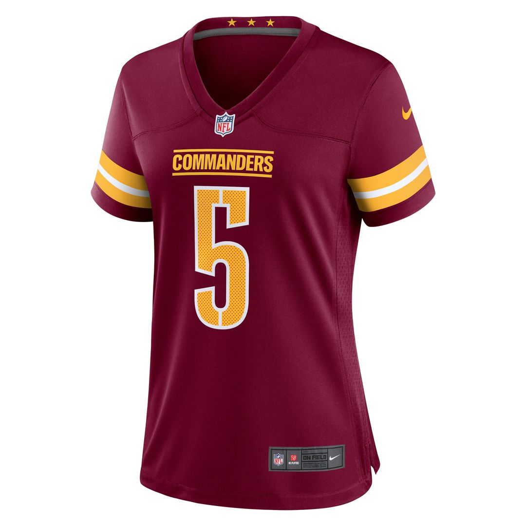 Jayden Daniels Washington Commanders Nike Women's Game Jersey -  White