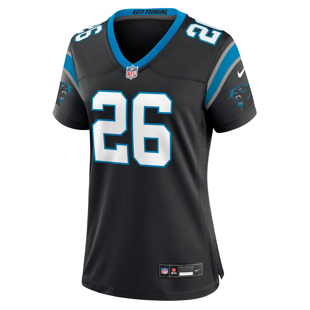 Chau Smith-Wade Carolina Panthers Nike Women's  Game Jersey -  Black