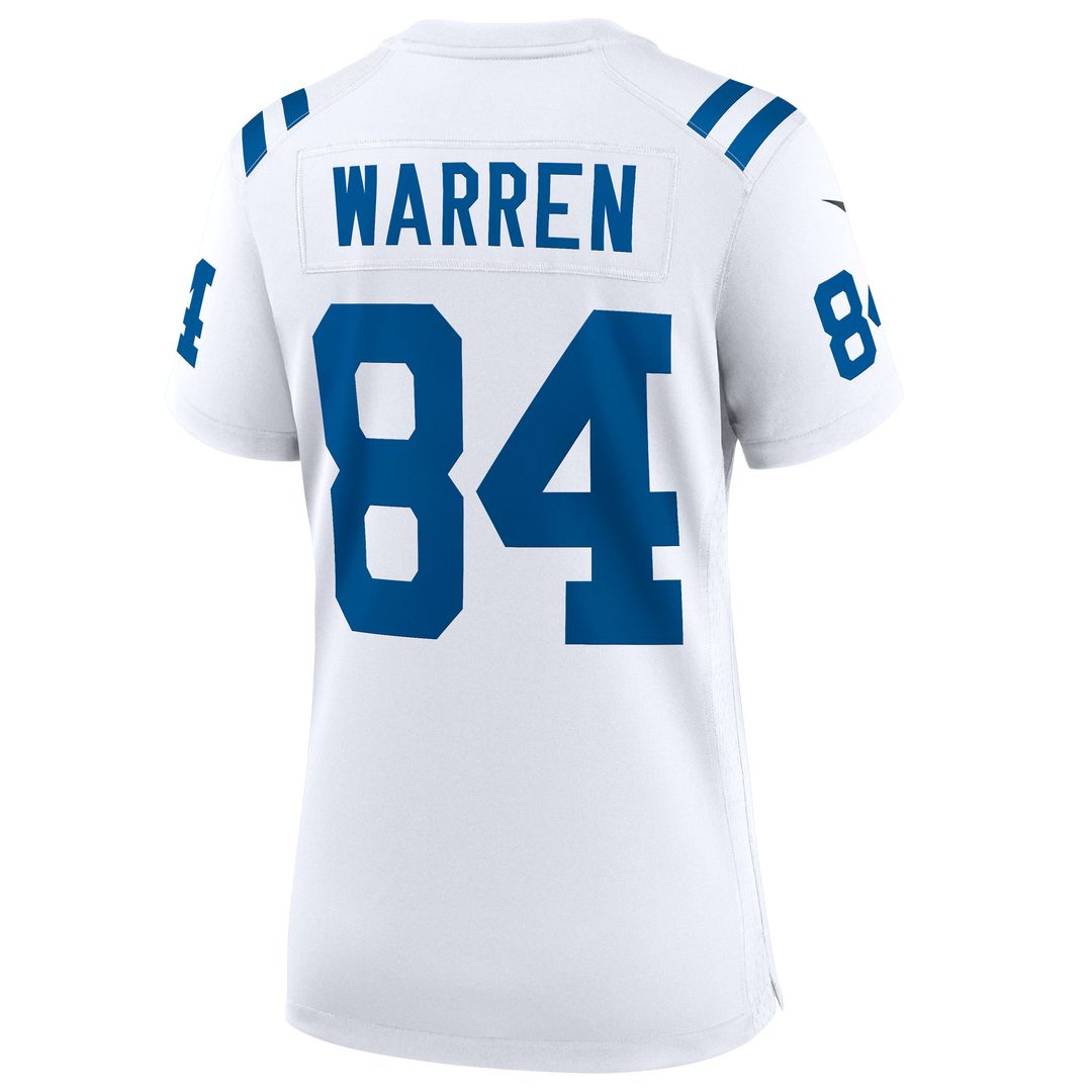Tyler Warren Indianapolis Colts Nike Women's  Game Jersey -  White